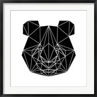 Black Panda Fine Art Print