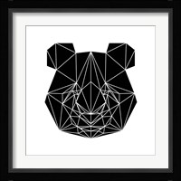 Black Panda Fine Art Print