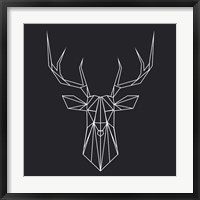 Deer Polygon Fine Art Print