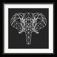 Elephant Polygon Fine Art Print