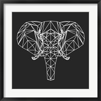 Elephant Polygon Fine Art Print