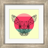 Baby Deer and Sunset Fine Art Print