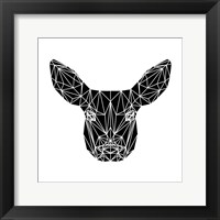 Black Baby Deer Fine Art Print