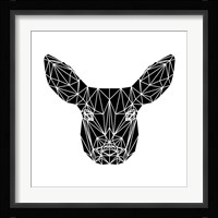 Black Baby Deer Fine Art Print