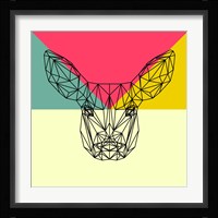 Baby Deer Polygon Fine Art Print