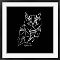 Owl Polygon Fine Art Print