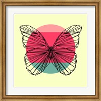 Butterfly and Sunset Fine Art Print