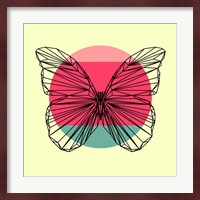 Butterfly and Sunset Fine Art Print