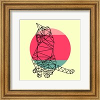 Smart Cat and Sunset Fine Art Print