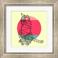 Smart Cat and Sunset Fine Art Print