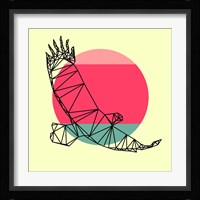 Eagle and Sunset Fine Art Print