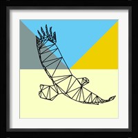 Party Eagle Polygon Fine Art Print