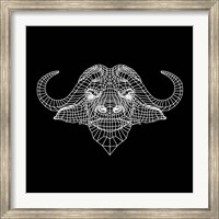 Black Buffalo Mesh Fine Art Print