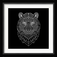 Tiger Head Mesh Fine Art Print