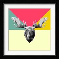 Party Moose Fine Art Print