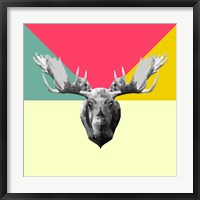 Party Moose Fine Art Print