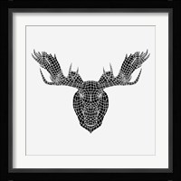 Moose Head Mesh Fine Art Print