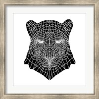 Panther Head Mesh Fine Art Print