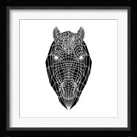 Horse Head Mesh Fine Art Print