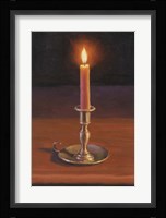 Single Candle Fine Art Print