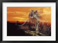 Ghost Of The Badlands Fine Art Print