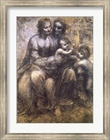Virgin and Child with St. Anne and Infant St. John the Baptist Fine Art Print