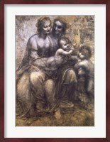 Virgin and Child with St. Anne and Infant St. John the Baptist Fine Art Print