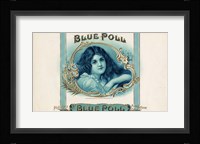 Blue Poll Fine Art Print