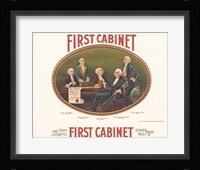 First Cabinet Fine Art Print