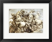 The Battle of Anghiari after Leonardo da Vinci Fine Art Print