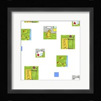 Ambulance and School Fine Art Print