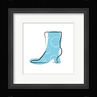 Blue Boot Fine Art Print