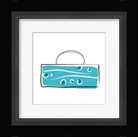 Blue Purse Fine Art Print