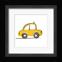 Taxi Framed Print