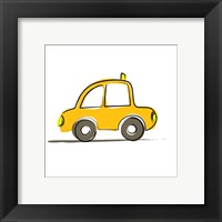 Taxi Framed Print