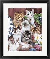 Cuddly Kittens Fine Art Print