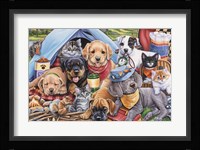 Camping Buddies Fine Art Print