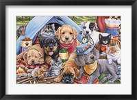 Camping Buddies Fine Art Print