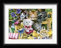 Bathtime Kittens Fine Art Print