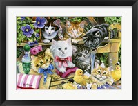 Bathtime Kittens Fine Art Print