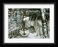 Winter Companions Fine Art Print