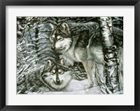 Winter Companions Fine Art Print