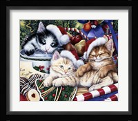Meowy Christmas 2 Fine Art Print
