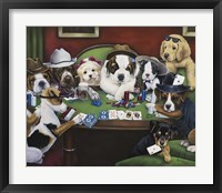 Calling Your Bruff Framed Print