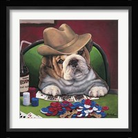 Beginner's Luck Framed Print