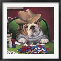 Beginner's Luck Framed Print