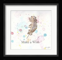 Make A Wish Framed Print