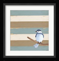 Dark Bluebird Framed Print
