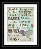 Country Living Framed Print