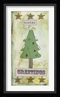 Winter Greetings Framed Print